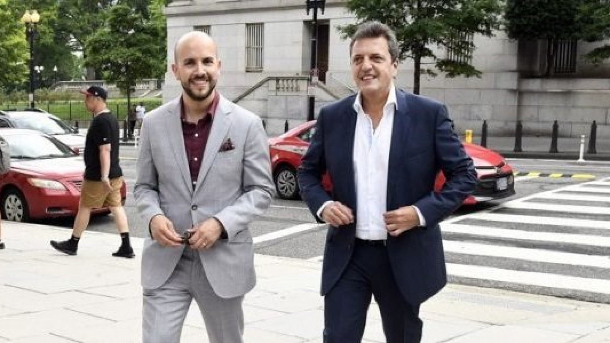 Massa destacó que la Argentina “está bien encaminada” para resolver la negociación con el FMI